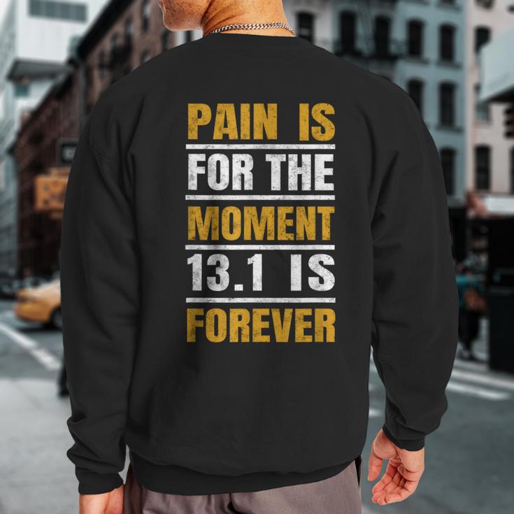 12 Marathon Runners Motivational Quote For Athletes Sweatshirt Back Print