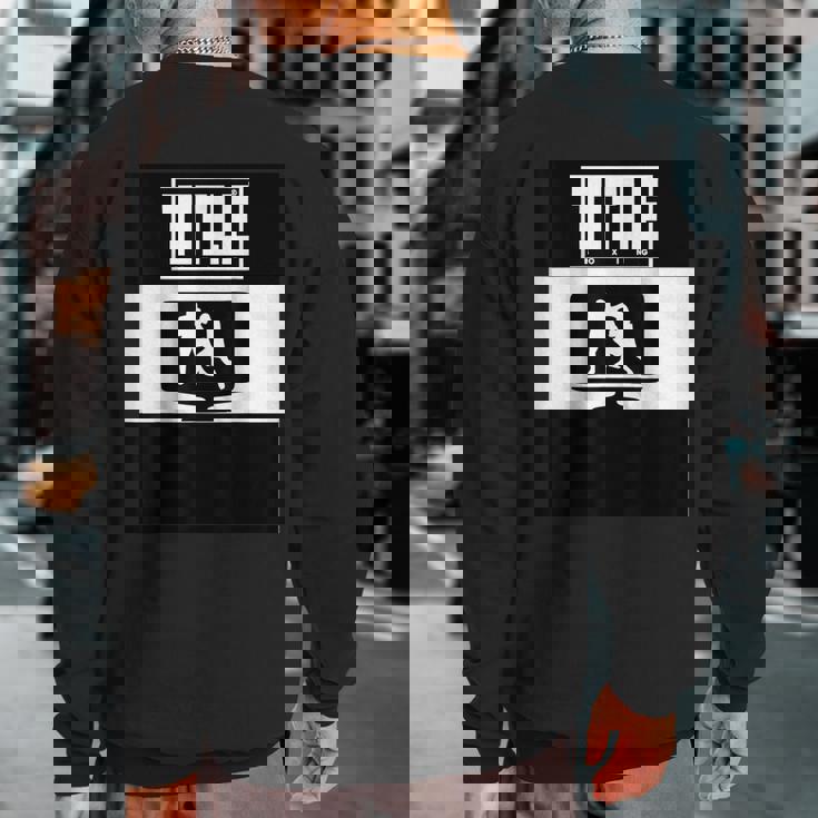 Amazing Title Boxing Sweatshirt Back Print