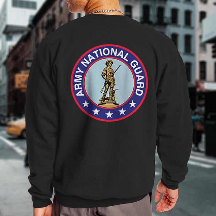 Army National Guard Military Veteran State Morale Sweatshirt Back Print