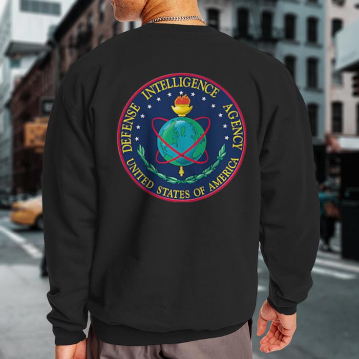 Defense Intelligence Agency Dia Dod Military Patch Sweatshirt Back Print