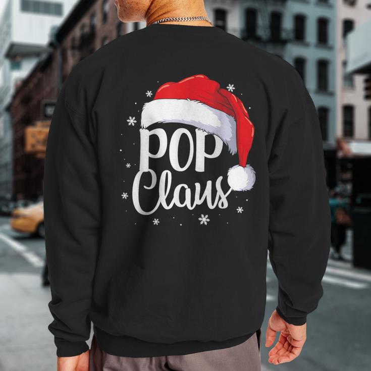 Pop Claus Christmas Family Matching Pajama Santa Sweatshirt Back Print