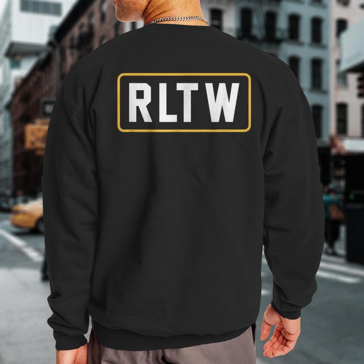 Rangers Lead The Way Rltw Military Us Army Sweatshirt Back Print