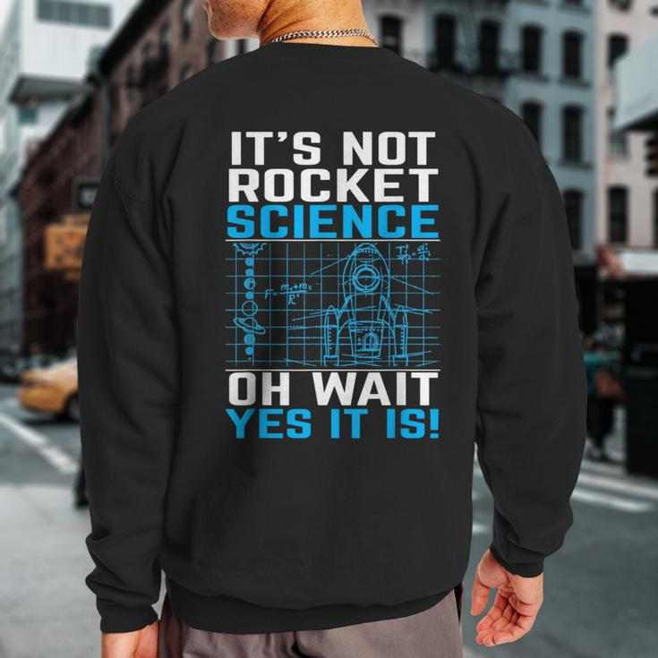 Rocket Science Rocket Science Sweatshirt Back Print