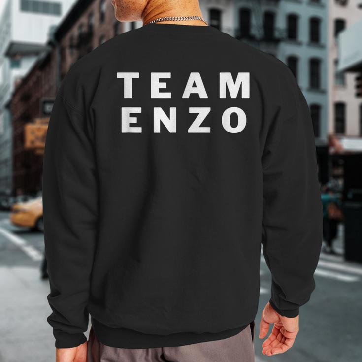 Team Enzo Allstars Sweatshirt Back Print