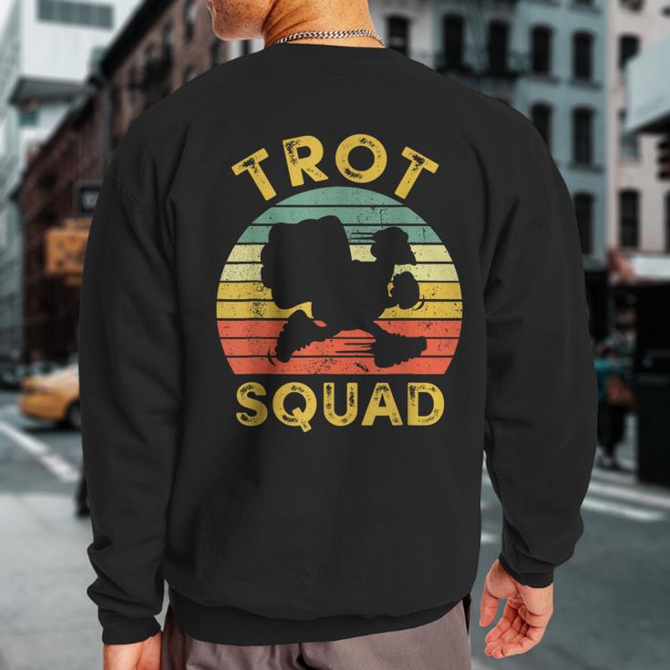 Turkey Trot Squad Thanksgiving Running Family Matching Sweatshirt Back Print