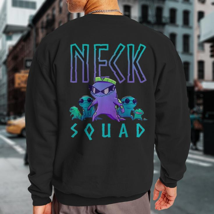 Valheim Neck Squad Sweatshirt Back Print