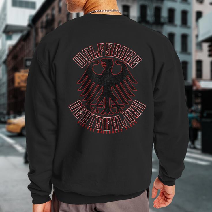 Wolfsburg Germany Deutschland Vintage Air-Cooled Rides Sweatshirt Back Print