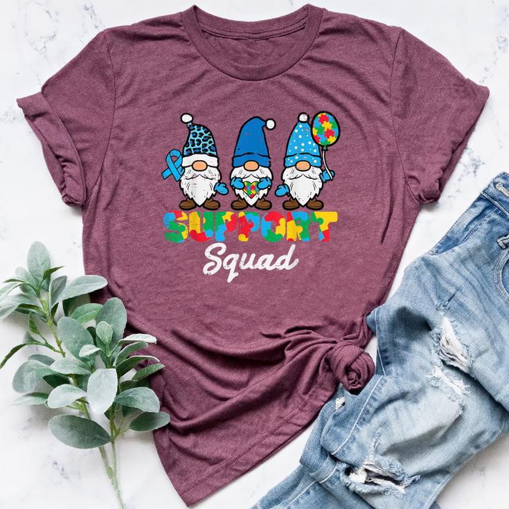 Autism Support Squad Gnomes Awareness Matching Kid Bella Canvas T-shirt