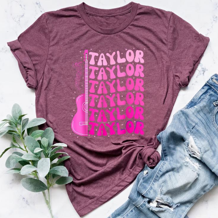 Birthday Taylor First Name Personalized Birthday Party Bella Canvas T-shirt