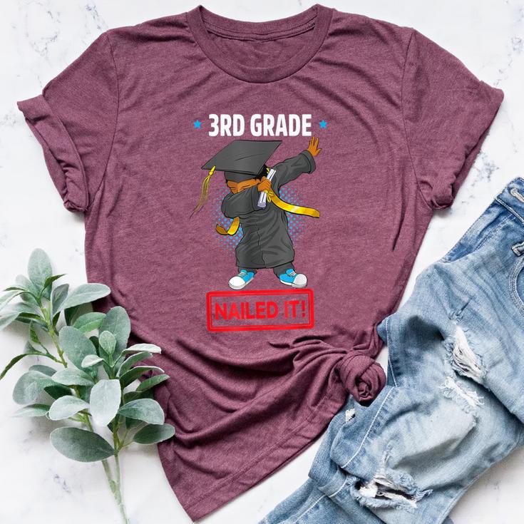 Dabbing Graduation Class Of 2023 Boy 3Rd Grade Nailed It Bella Canvas T-shirt