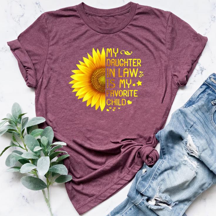 My Daughter In Law Is My Favorite Child Mother-In-Law Bella Canvas T-shirt