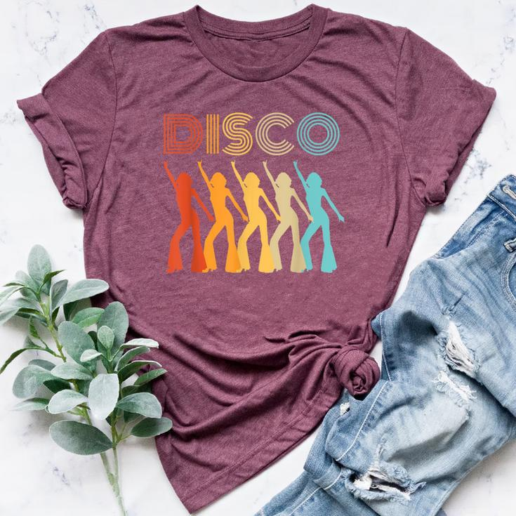 Disco Diva Themed Party 70S Retro Vintage 70'S Dancing Queen Bella Canvas T-shirt