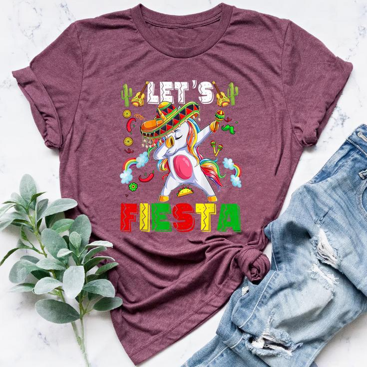 Lets Fiesta- Cinco De Mayo Mexican Kid Girl Bella Canvas T-shirt