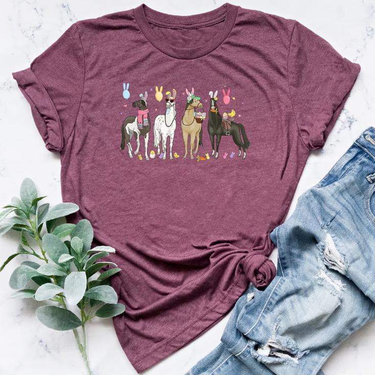 Horse Farm Animal Lover Bella Canvas T-shirt