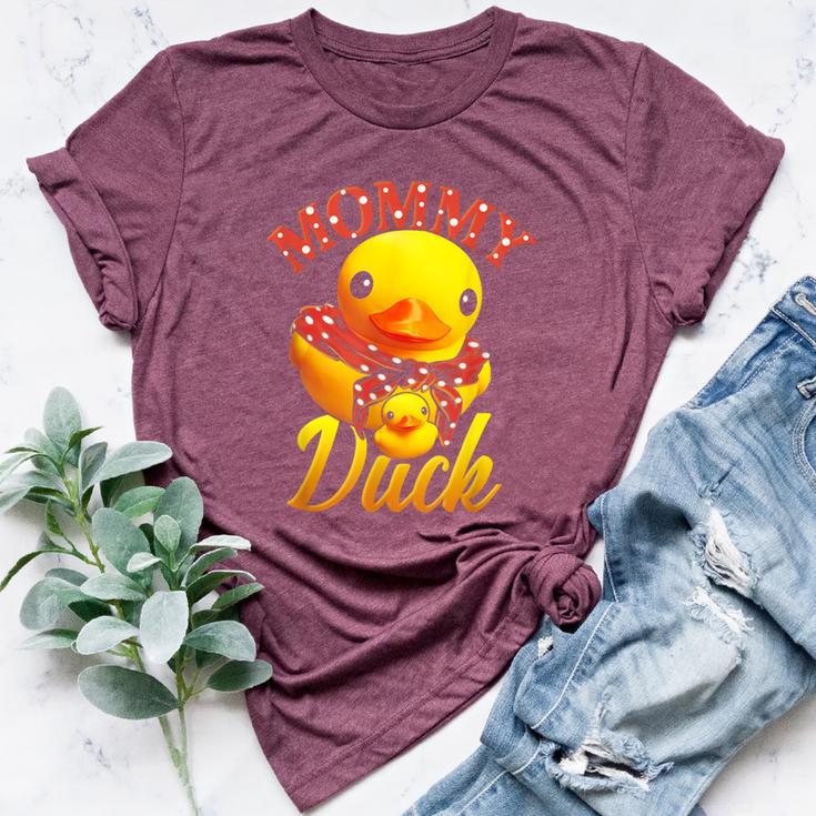 Mommy Duck Mama Mother Rubber Duck Mom Bella Canvas T-shirt