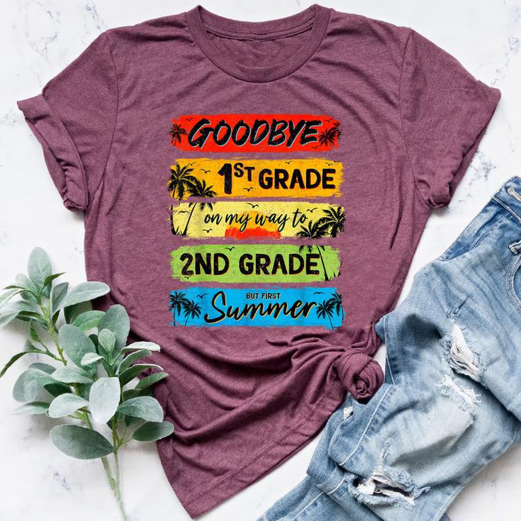 Goodbye 1St Grade Summer Graduation Teacher Kid Bella Canvas T-shirt
