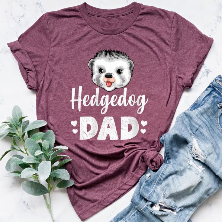 Hedgehog Dad Hedgehog Humor Bella Canvas T-shirt