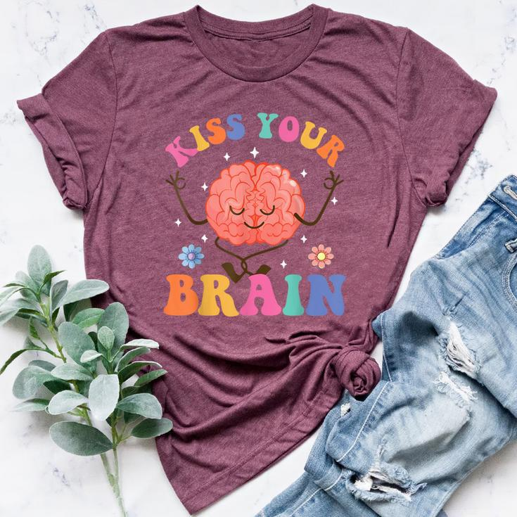 Kiss Your Brain Sped Teacher Appreciation Back To School Kid Bella Canvas T-shirt