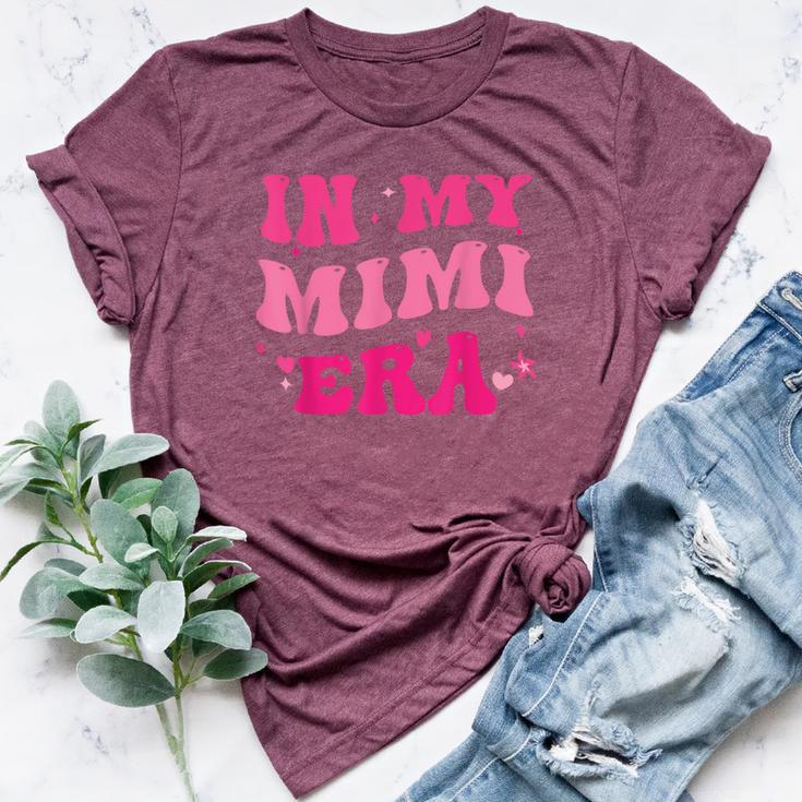 In My Mimi Era Baby Announcement For Grandma Mother's Day Bella Canvas T-shirt