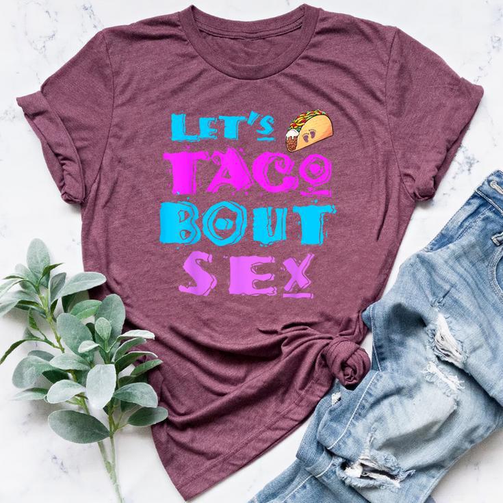 Mom And Dad Let's Taco Bout Sex Gender Reveal Bella Canvas T-shirt