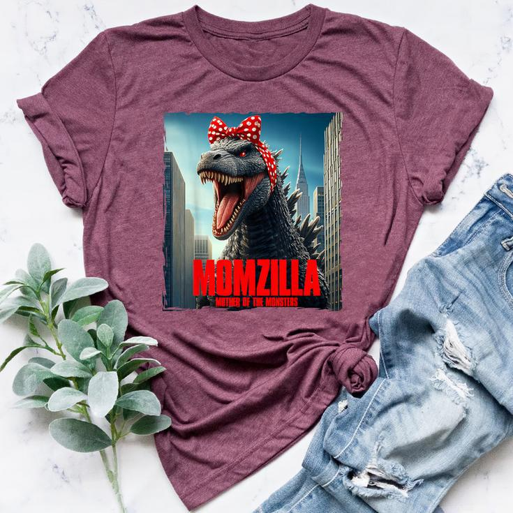 Momzilla Mother Of The Monsters Mother's Day Bella Canvas T-shirt