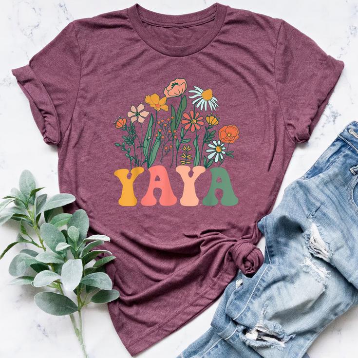 New Yaya Wildflower First Birthday & Baby Shower Bella Canvas T-shirt