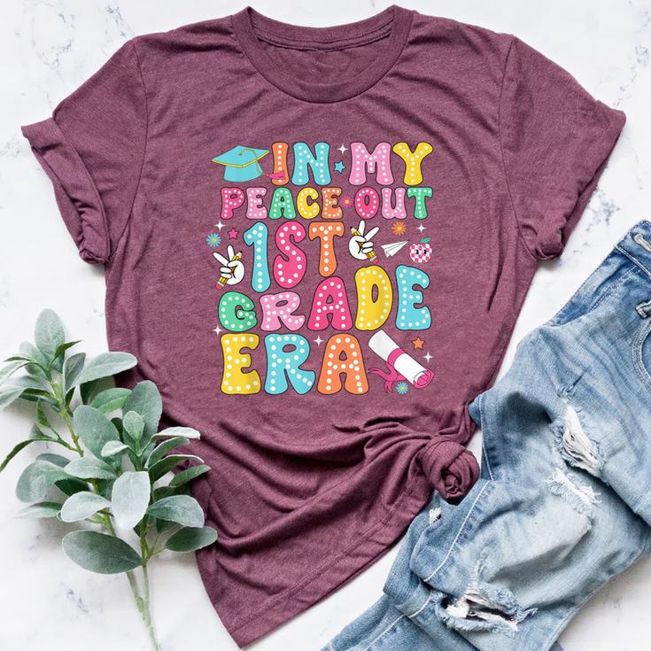 In My Peace Out 1St Grade Era Last Day Of School Teacher Kid Bella Canvas T-shirt