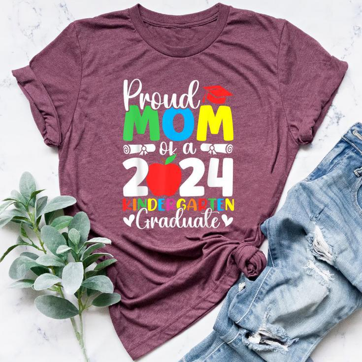 Proud Mom Class Of 2024 Kindergarten Graduate Graduation Bella Canvas T-shirt