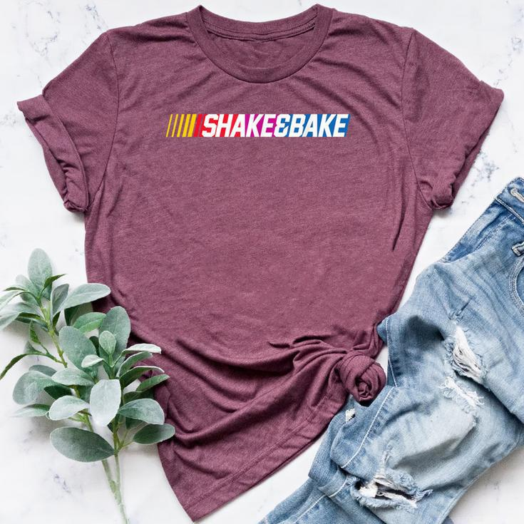 Shake And Bake Family Lover Dad Daughter Son Matching Bella Canvas T-shirt