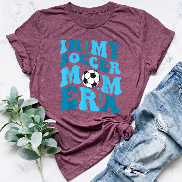 In My Soccer Mom Era Retro Soccer Mom Life Bella Canvas T-shirt