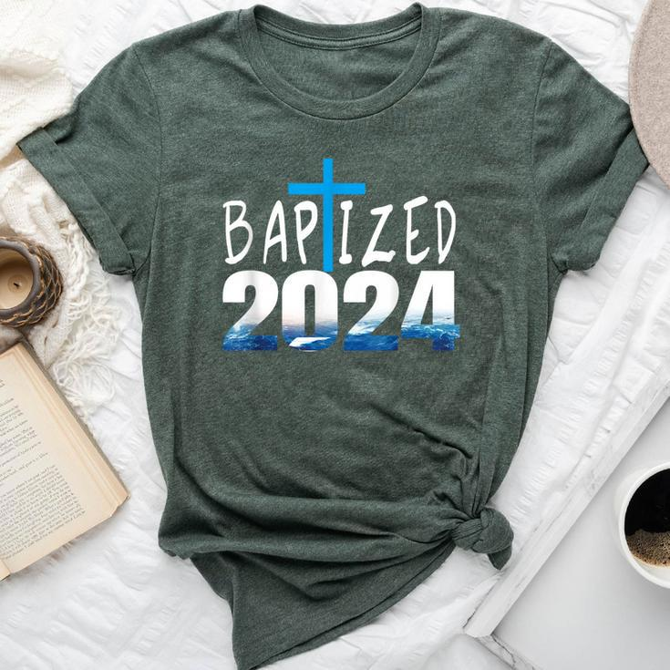 2024 Christian Baptism Baptized-In-Christ Keepsake Bella Canvas T-shirt