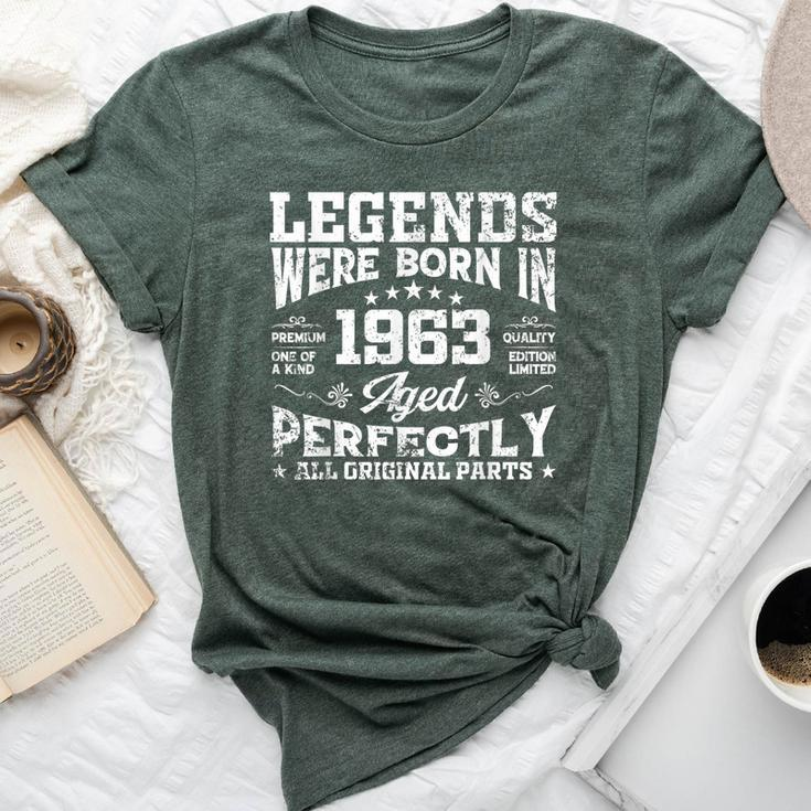 61Th Birthday 1963 For & Cool 61 Years Old Vintage Bella Canvas T-shirt