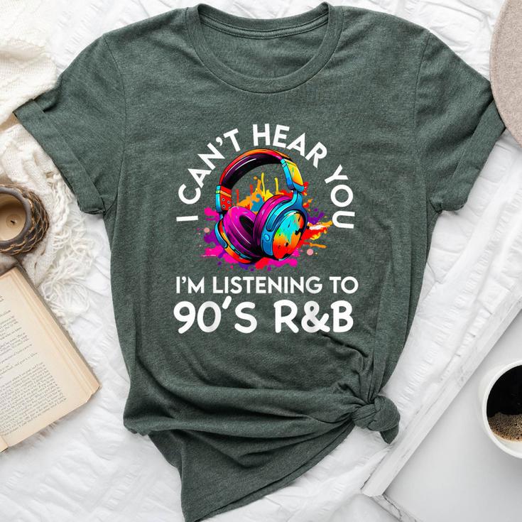 90'S R&B Music For Girl Rnb Lover Rhythm And Blues Bella Canvas T-shirt