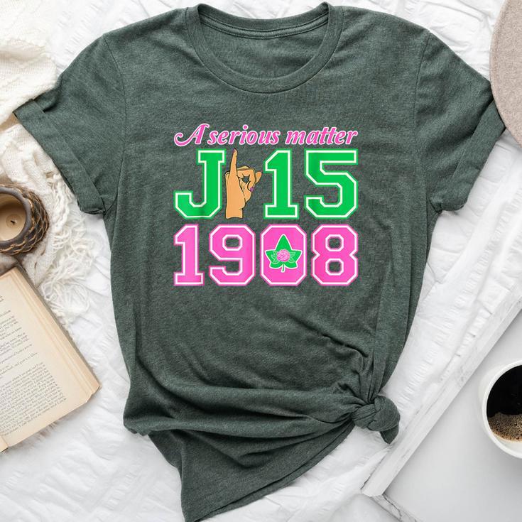 Aka Hand Sign A Serious Matter J15 Founders Day 1908 Bella Canvas T-shirt