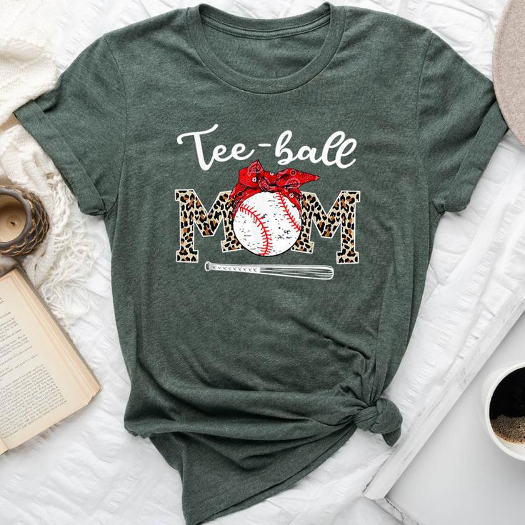 Ball Mom Leopard Ball Mom Mother's Day 2022 Bella Canvas T-shirt