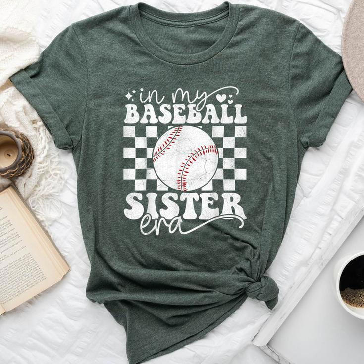 In My Baseball Sister Era Baseball Sister Bella Canvas T-shirt