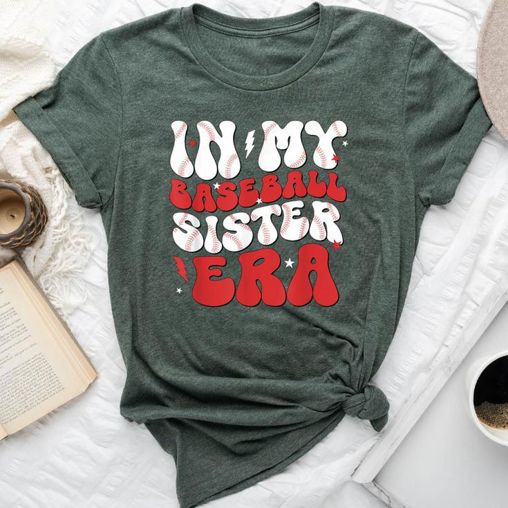 Baseball Sister For Girls Bella Canvas T-shirt