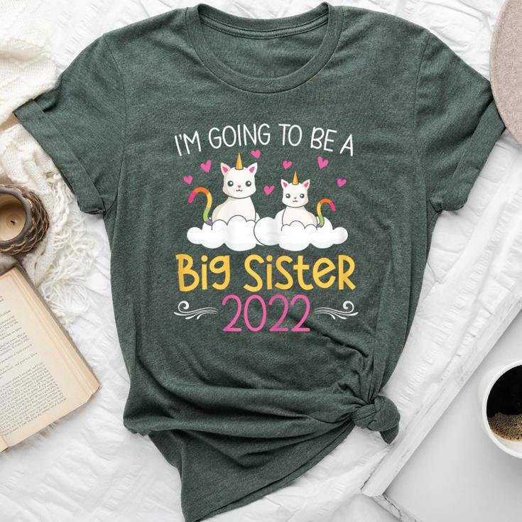 Become Big Sister Unicorn 2022 Bella Canvas T-shirt