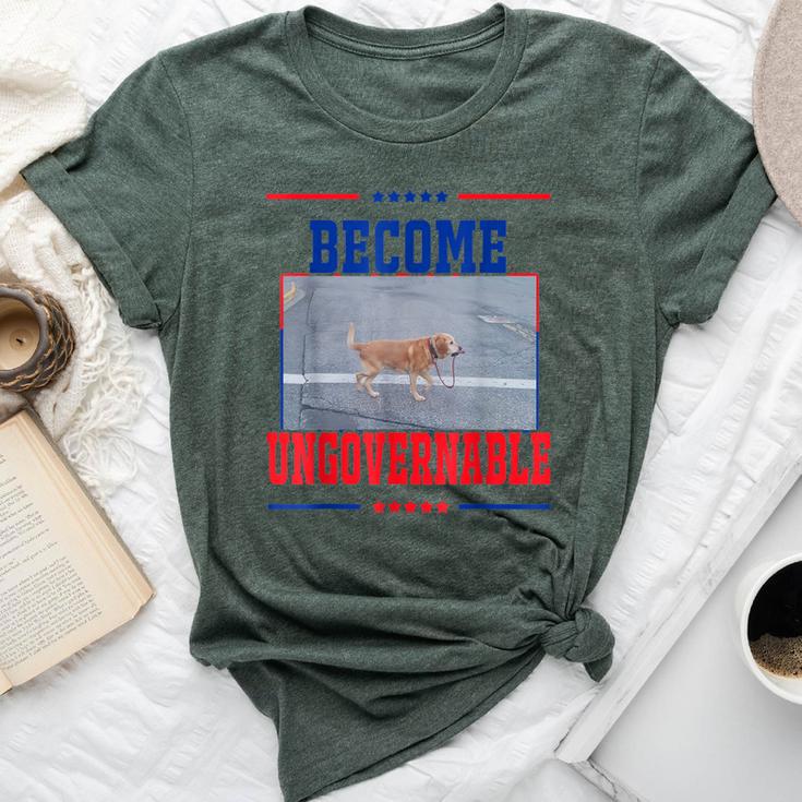 Become Ungovernable Dog Meme Women Bella Canvas T-shirt