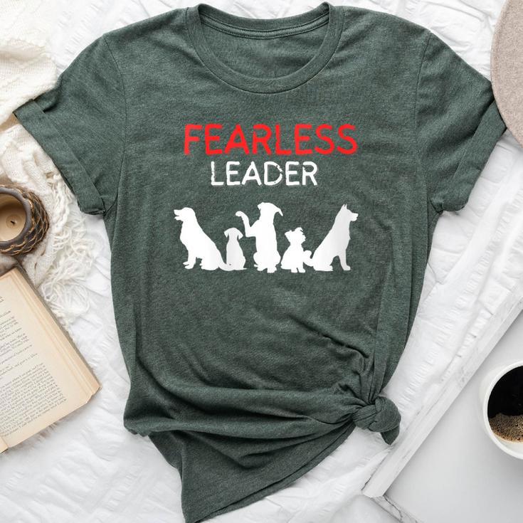 Best Dog Walker Dog Lover Dog Parent Alpha Fearless Leader Bella Canvas T-shirt