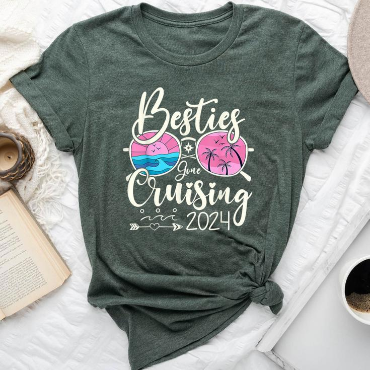 Besties Gone Cruising 2024 Girls Matching Cruise Bella Canvas T-shirt