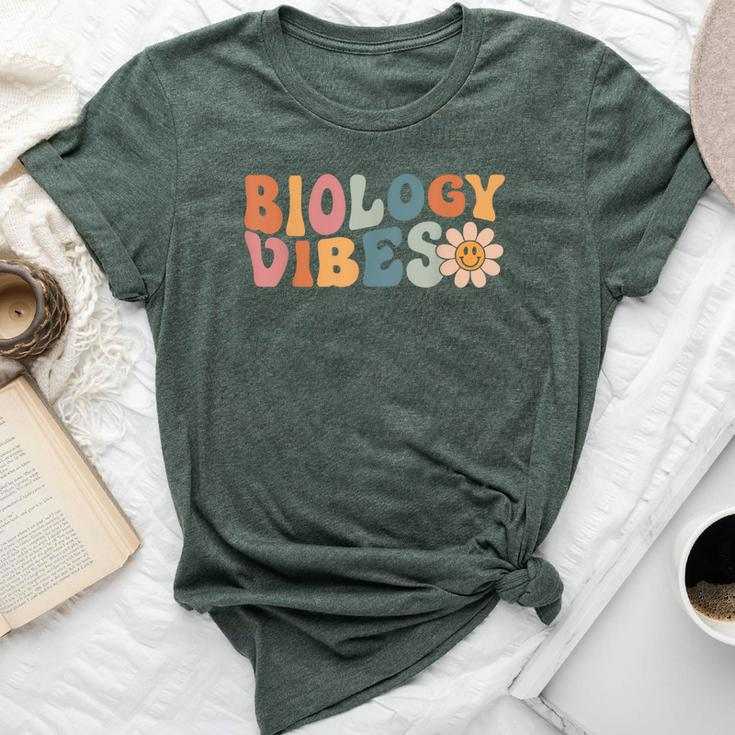 Biology Vibes Biology Teacher Student First Day Of School Bella Canvas T-shirt