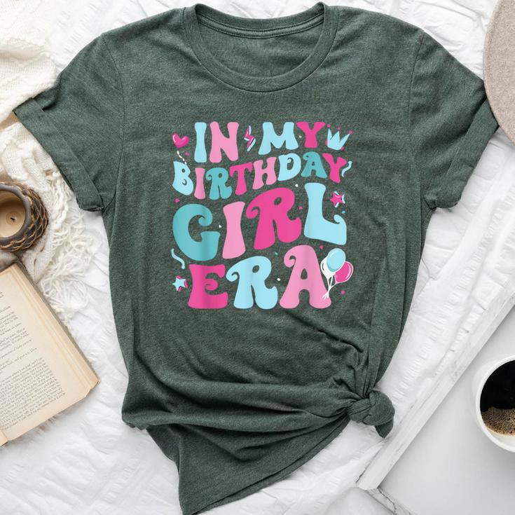 In My Birthday Girl Era Family Matching Birthday Party Girl Bella Canvas T-shirt
