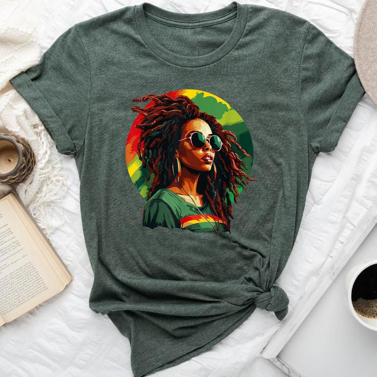 Black Afro American Junenth Afrocentric Bella Canvas T-shirt