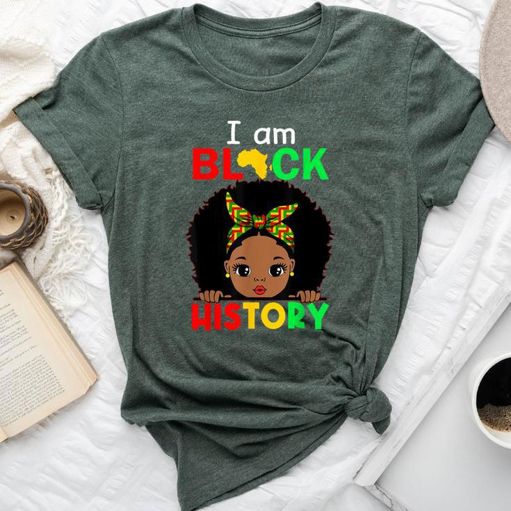 I Am Black History Month African American For Girls Bella Canvas T-shirt