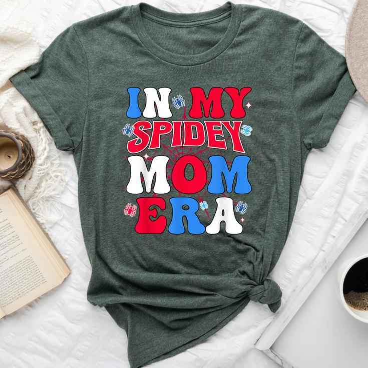 Boy Mama Groovy Mama And Daddy Spidey Mom In My Mom Era Bella Canvas T-shirt