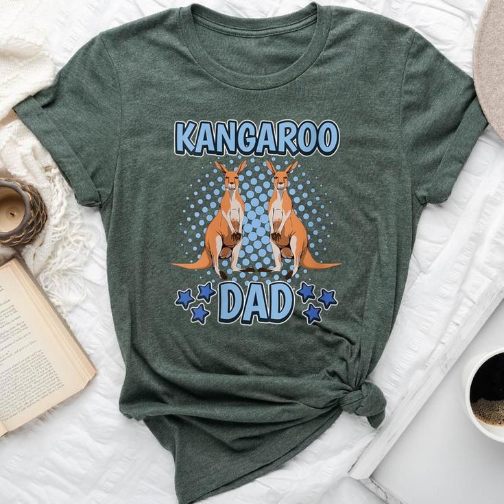 Boys Kangaroo Dad Quote Father's Day Kangaroo Bella Canvas T-shirt