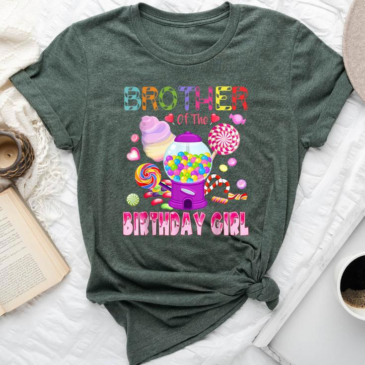Brother Of The Birthday Girl Candyland Candy Birthday Bella Canvas T-shirt