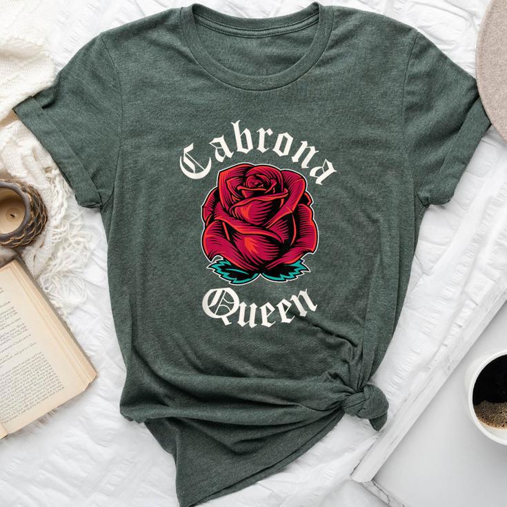 Cabrona Queen Mexican Pride Rose Mexico Girl Cabrona Bella Canvas T-shirt