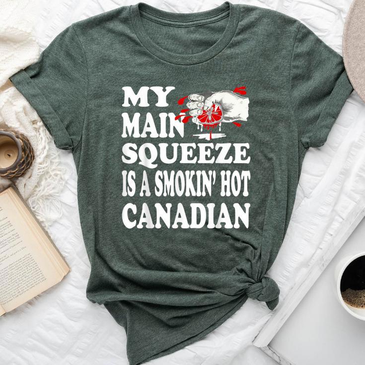 Canada Culture Girlfriend Wife Canadian Matching Couples Bella Canvas T-shirt